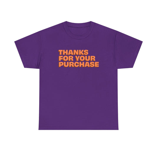 Vielen Dank für Ihren Kauf Unisex T-Shirt - Freizeitkleidung und Geschenk