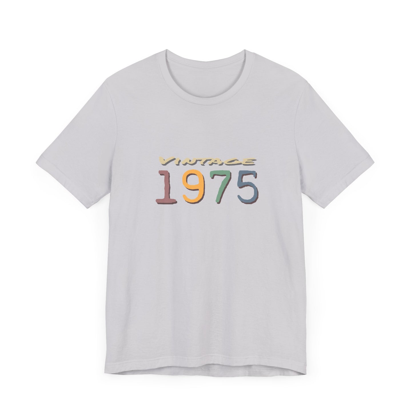 Vintage 1975 Unisex T-Shirt - Retro Grafik T-Shirt