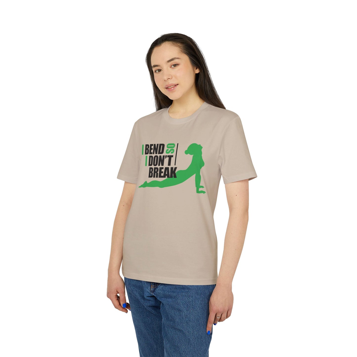 T-shirt de yoga - Je me penche pour ne pas me casser T-shirt unisexe