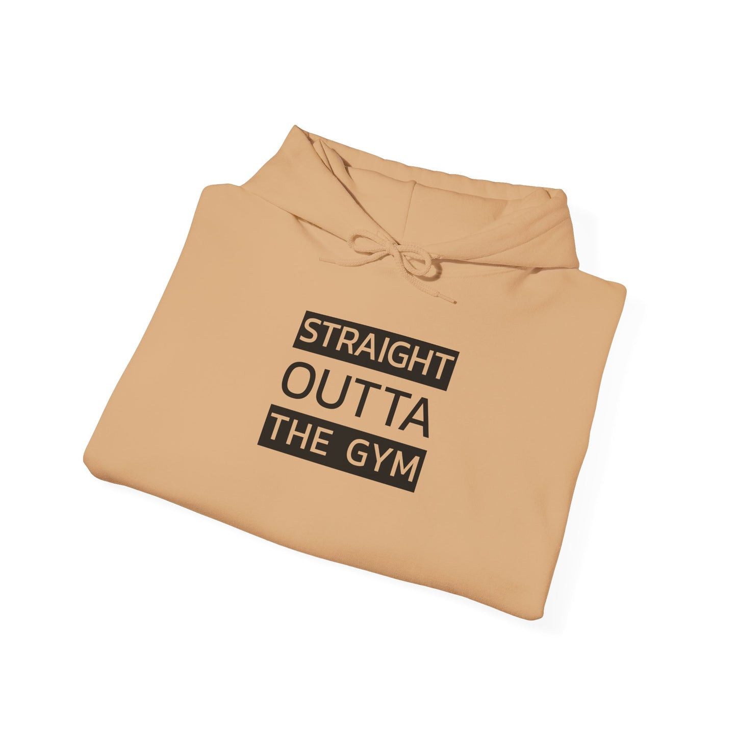 Straight Outta The Gym Unisex Heavy Blend™ Hoodie - Fitness-Motivations-Sweatshirt
