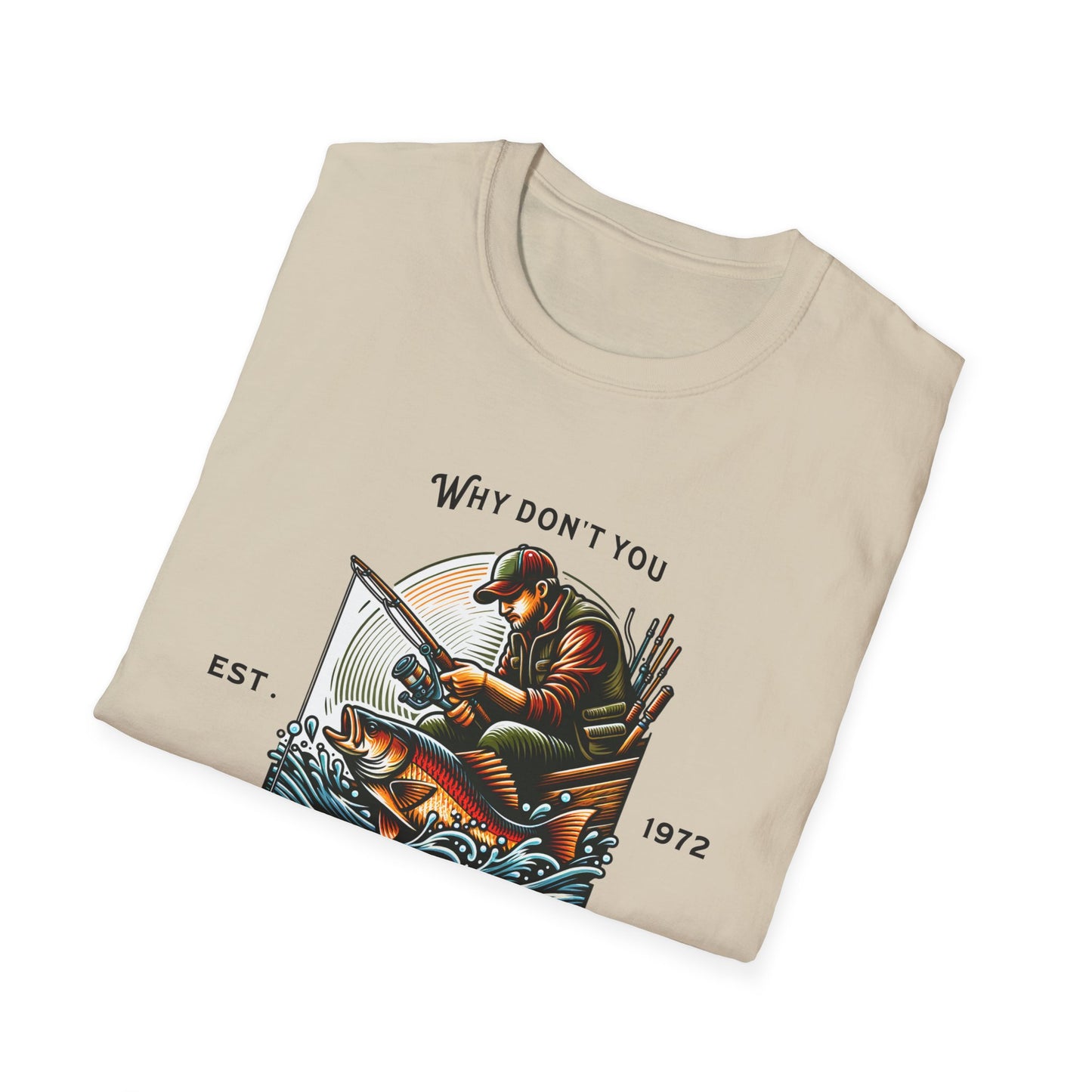 T-Shirt mit Grafik für Fischer – „Check Out My Flies“ Outdoor-T-Shirt