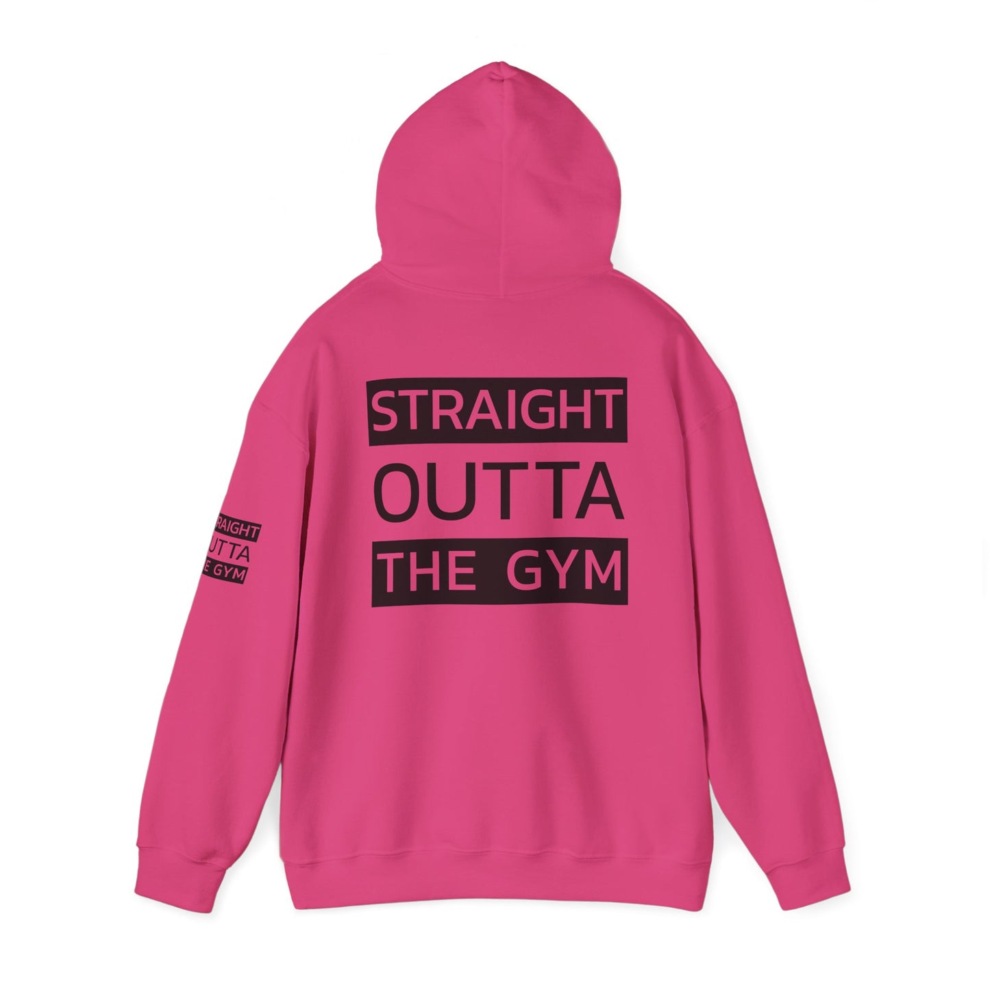 Straight Outta The Gym Unisex Heavy Blend™ Hoodie - Fitness-Motivations-Sweatshirt