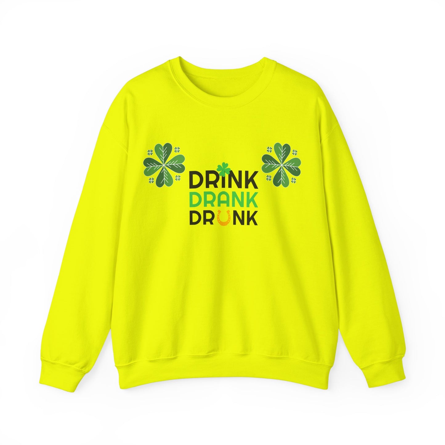 St. Patricks Day Getränk Crewneck Sweatshirt
