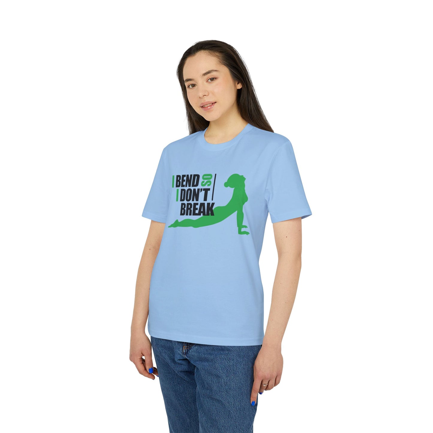 T-shirt de yoga - Je me penche pour ne pas me casser T-shirt unisexe