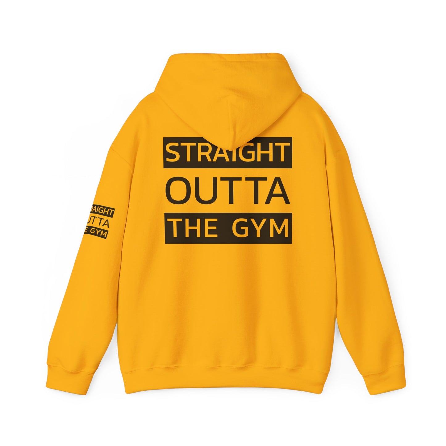 Straight Outta The Gym Unisex Heavy Blend™ Hoodie - Fitness-Motivations-Sweatshirt