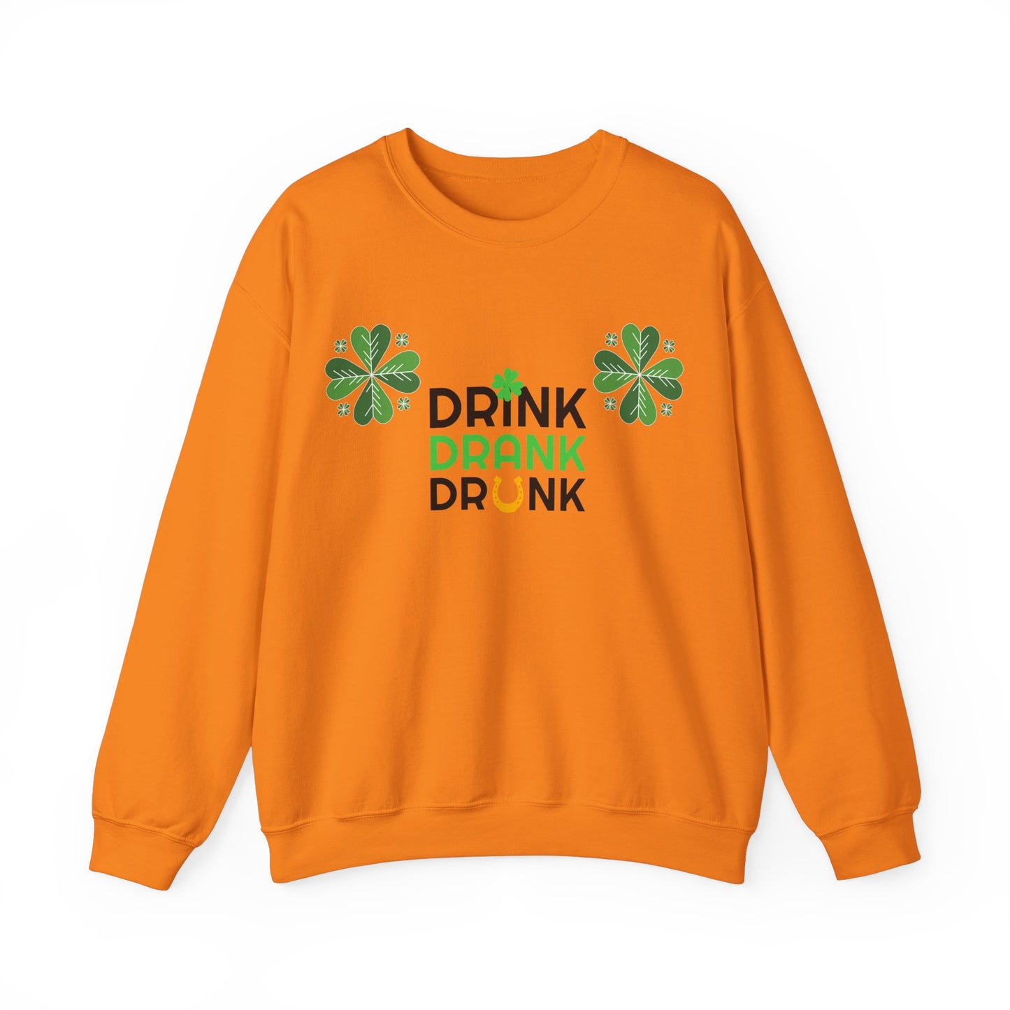 St. Patricks Day Getränk Crewneck Sweatshirt