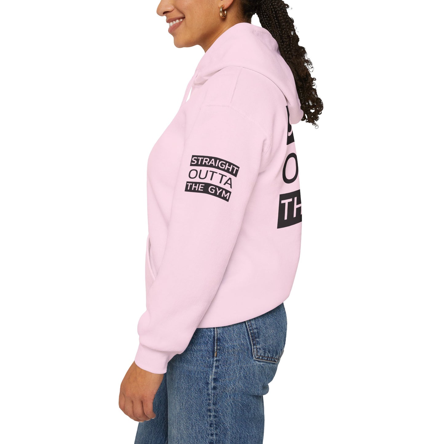Straight Outta The Gym Unisex Heavy Blend™ Hoodie - Fitness-Motivations-Sweatshirt