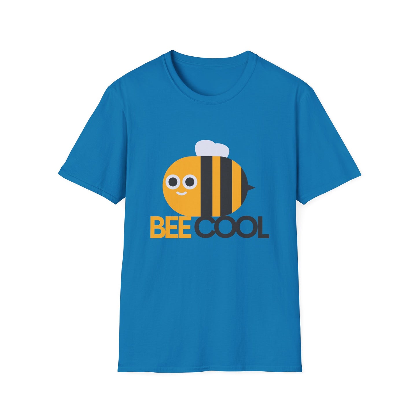 Bee Cool Unisex Softstyle T-Shirt - Lustiges und verspieltes Bienendesign 