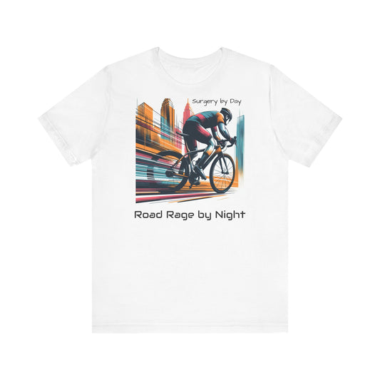 Radsport-T-Shirt – „Tagsüber Operation, nachts Wut auf der Straße“, Unisex-Trikot