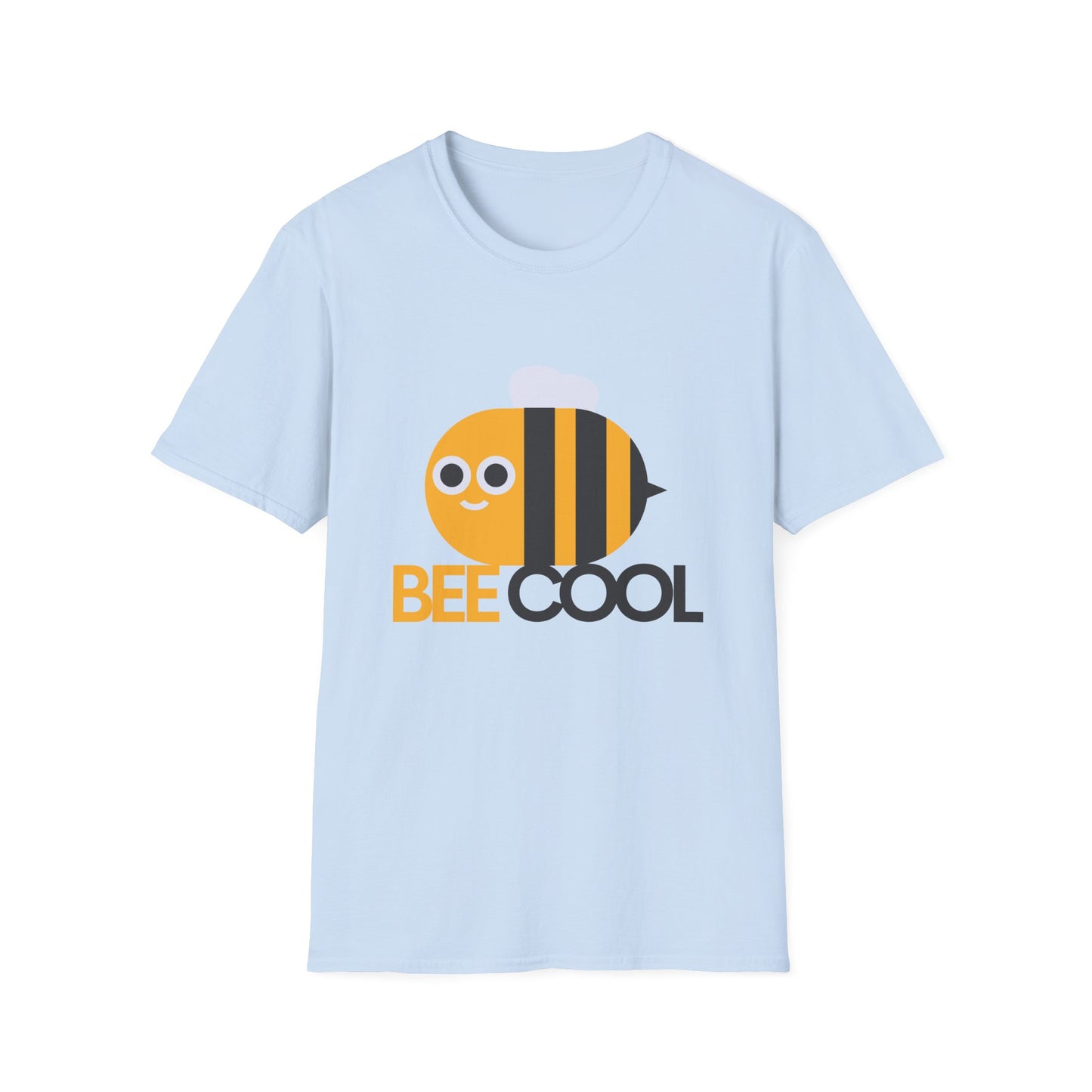 Bee Cool Unisex Softstyle T-Shirt - Lustiges und verspieltes Bienendesign 