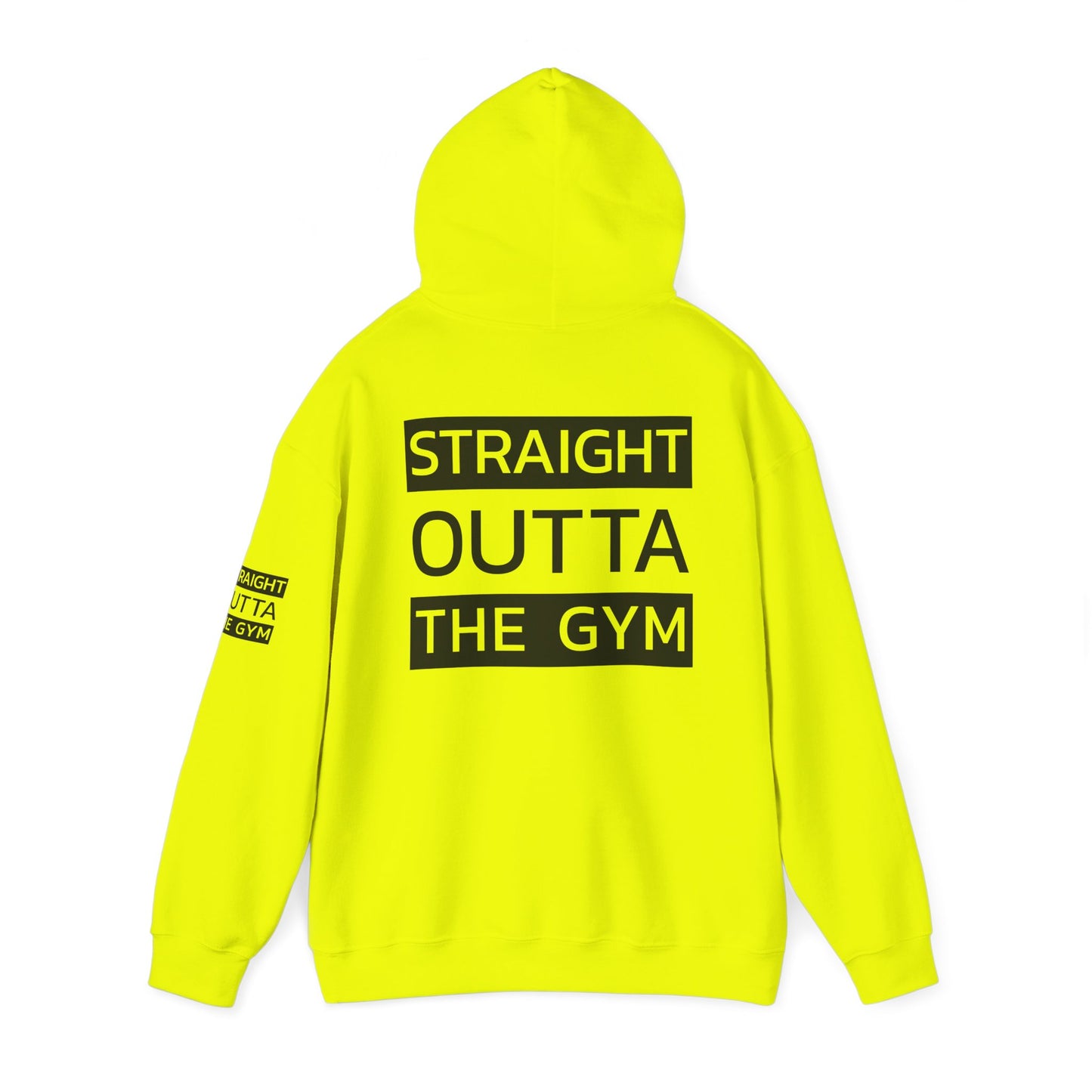 Straight Outta The Gym Unisex Heavy Blend™ Hoodie - Fitness-Motivations-Sweatshirt