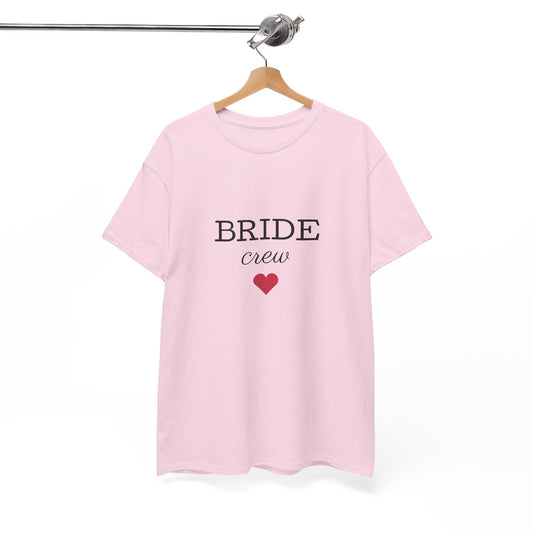 Bride Crew Unisex Heavy Cotton Tee - Perfect for Bridal Parties and Celebrations