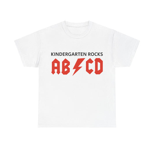 Kindergarten Rocks Unisex Heavy Cotton T-Shirt
