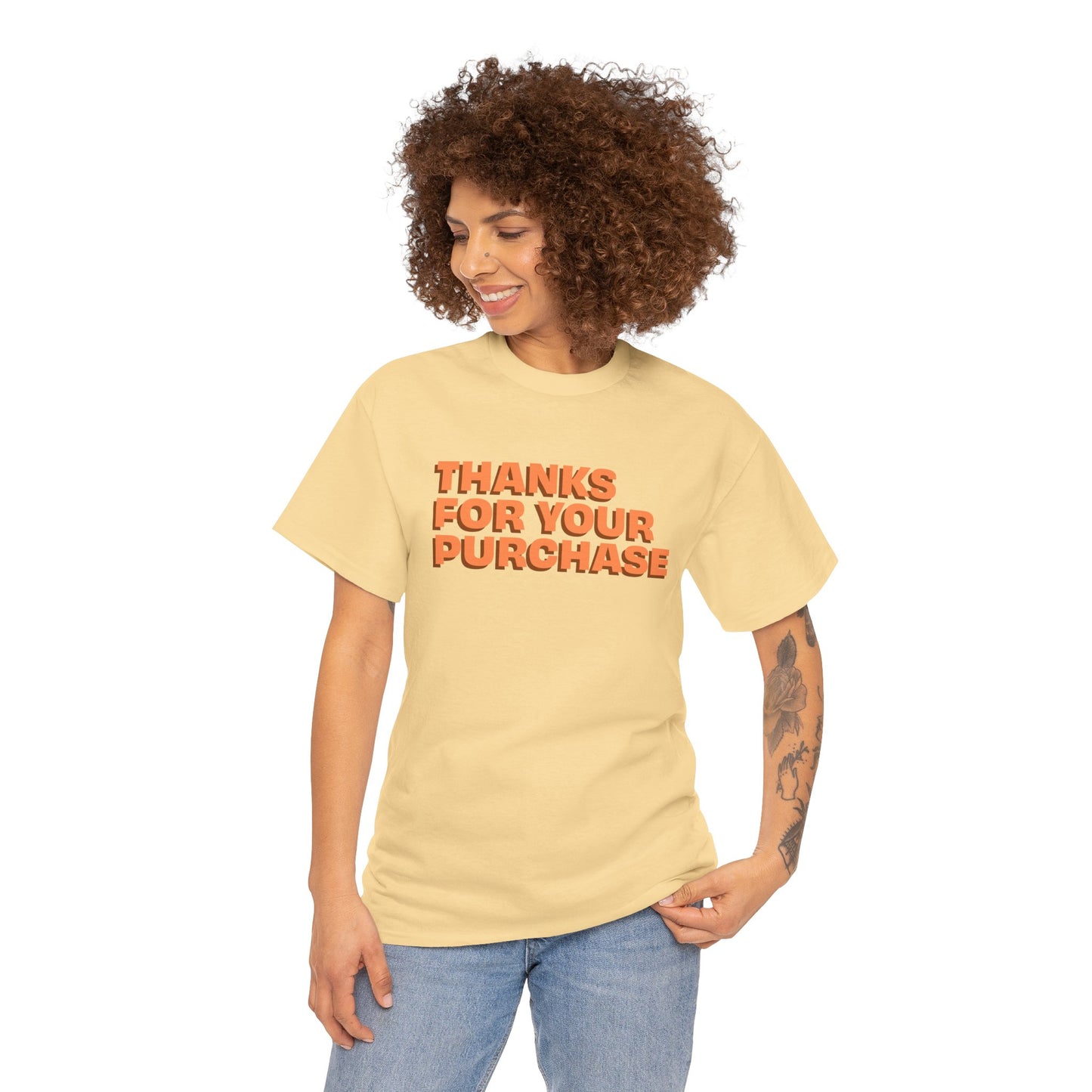 Vielen Dank für Ihren Kauf Unisex T-Shirt - Freizeitkleidung und Geschenk