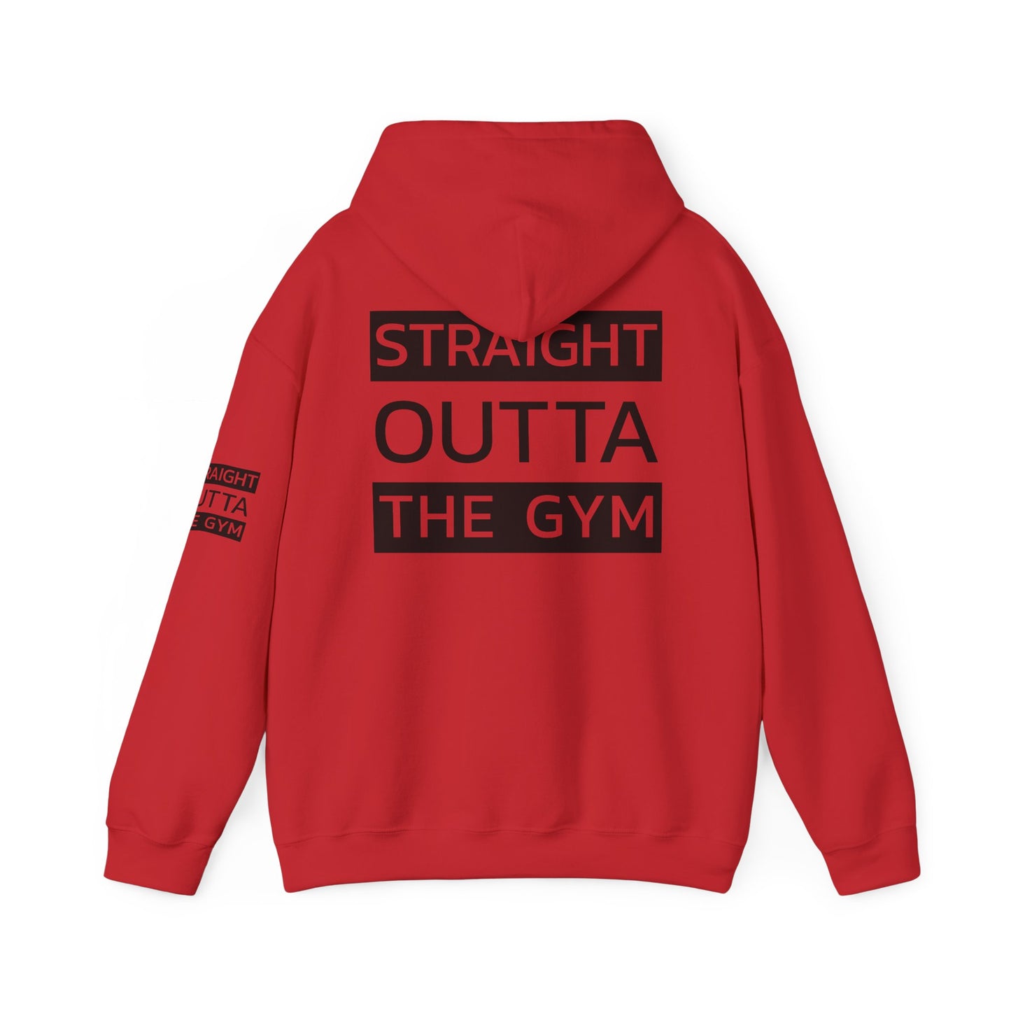 Straight Outta The Gym Unisex Heavy Blend™ Hoodie - Fitness-Motivations-Sweatshirt