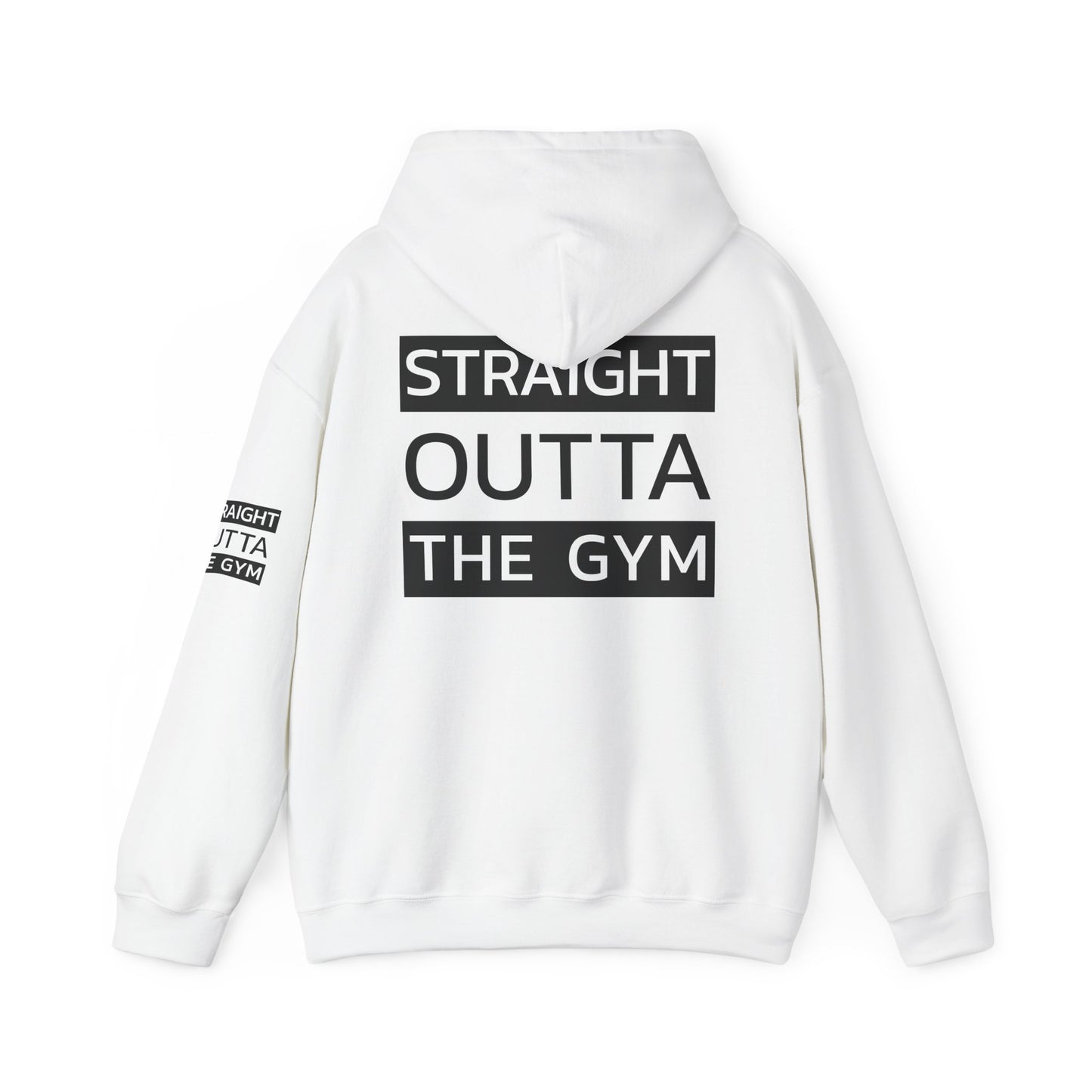 Straight Outta The Gym Unisex Heavy Blend™ Hoodie - Fitness-Motivations-Sweatshirt