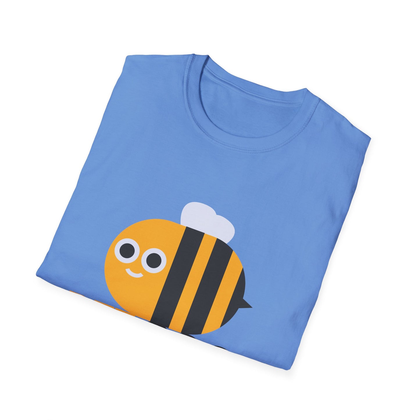 Bee Cool Unisex Softstyle T-Shirt - Lustiges und verspieltes Bienendesign 