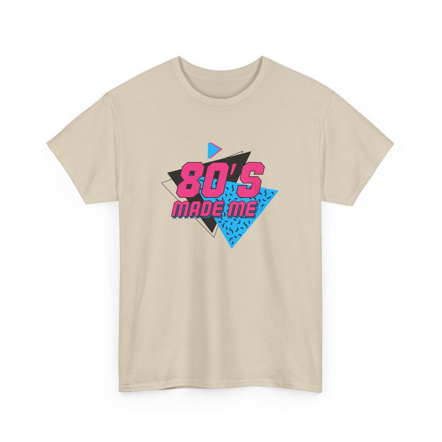 Retro 80er Jahre inspiriertes Unisex-T-Shirt aus schwerer Baumwolle - Perfekt für Nostalgieliebhaber