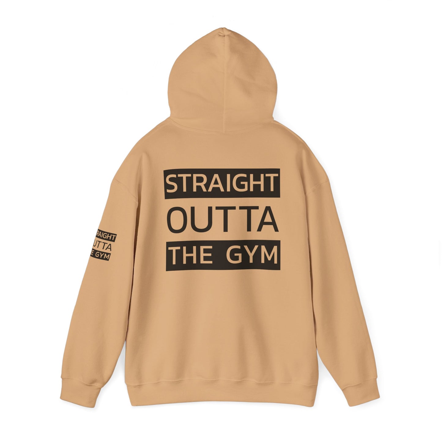 Straight Outta The Gym Unisex Heavy Blend™ Hoodie - Fitness-Motivations-Sweatshirt