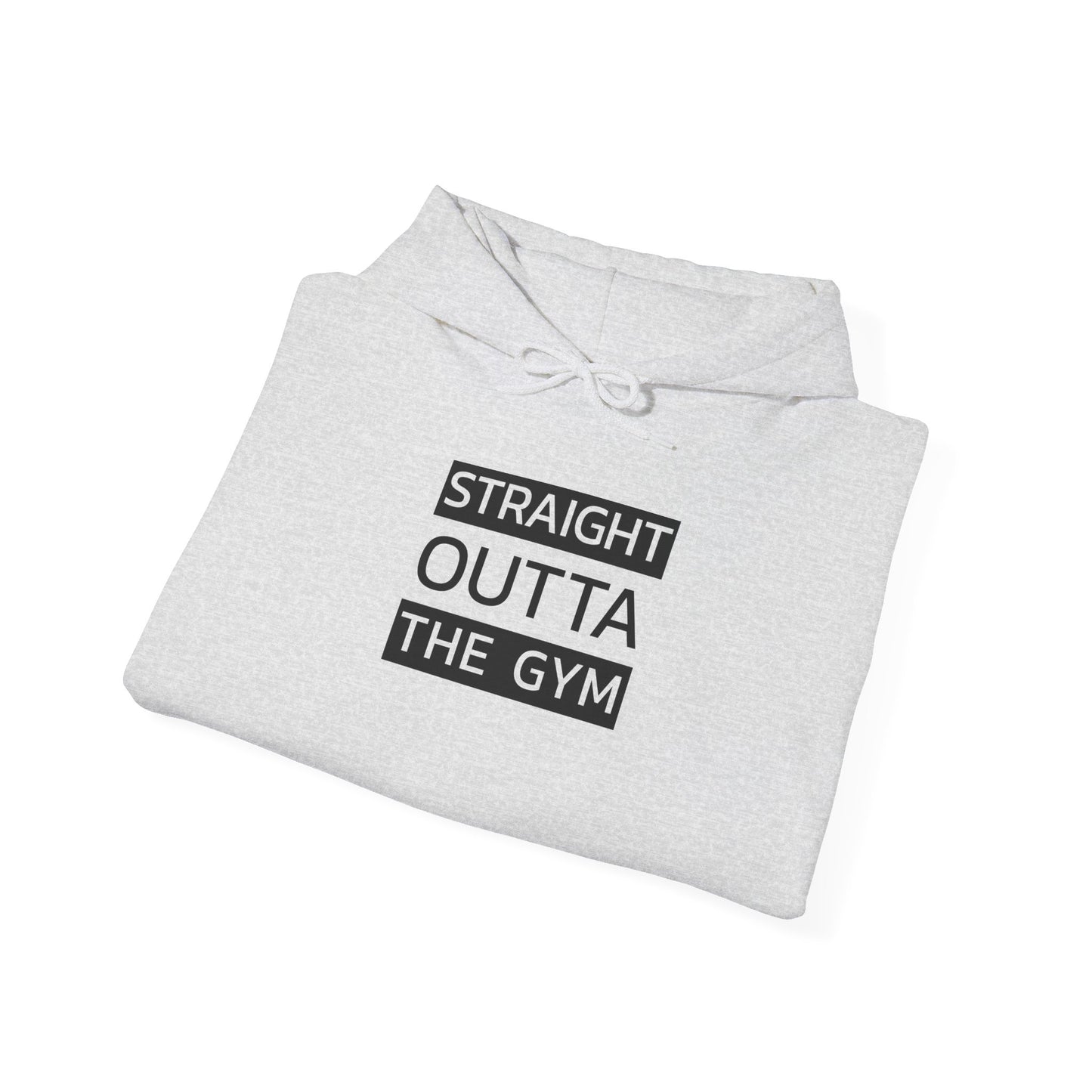 Straight Outta The Gym Unisex Heavy Blend™ Hoodie - Fitness-Motivations-Sweatshirt