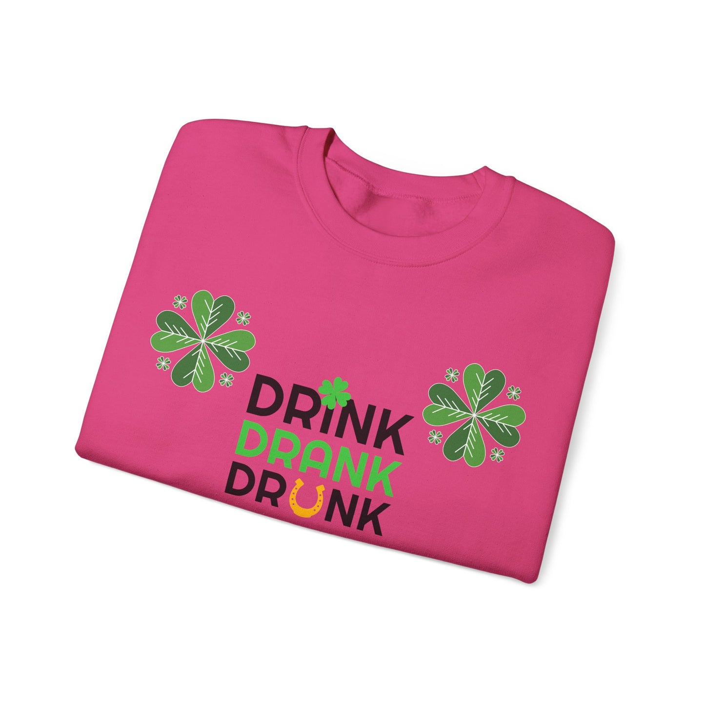 St. Patricks Day Getränk Crewneck Sweatshirt