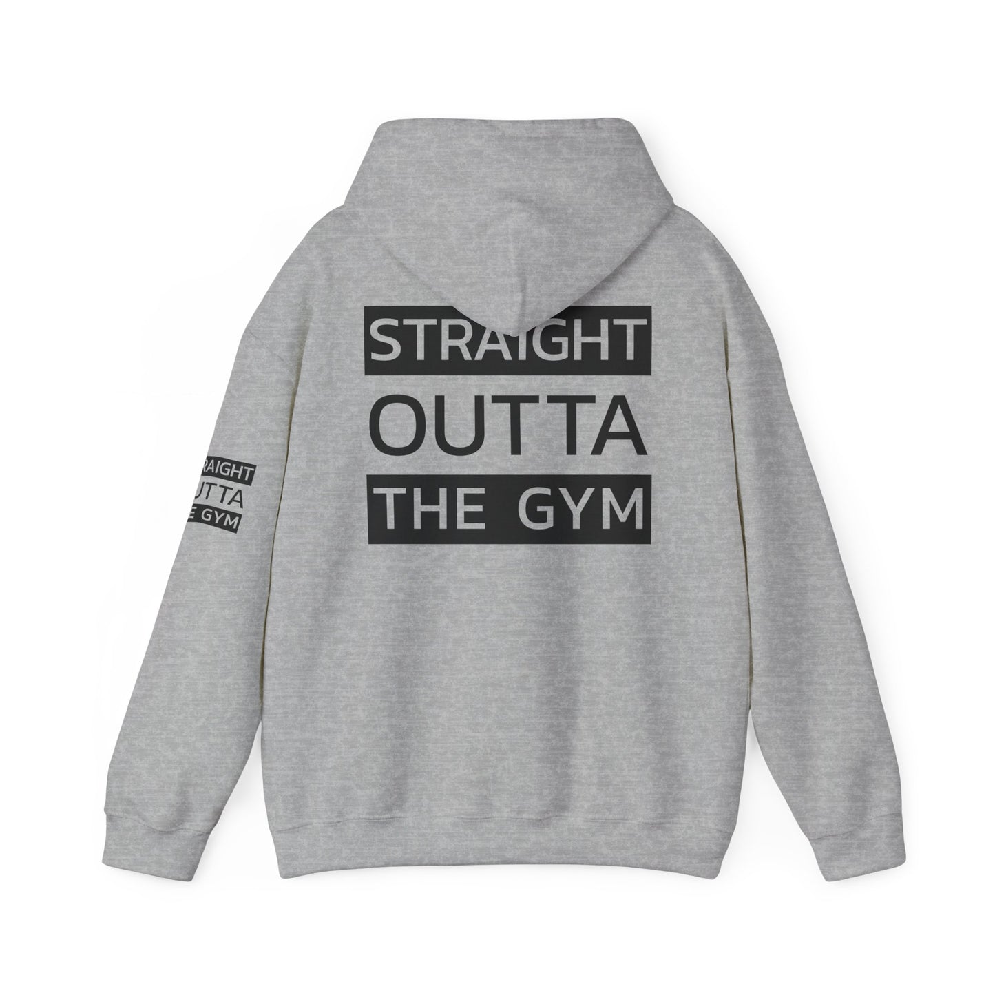 Straight Outta The Gym Unisex Heavy Blend™ Hoodie - Fitness-Motivations-Sweatshirt