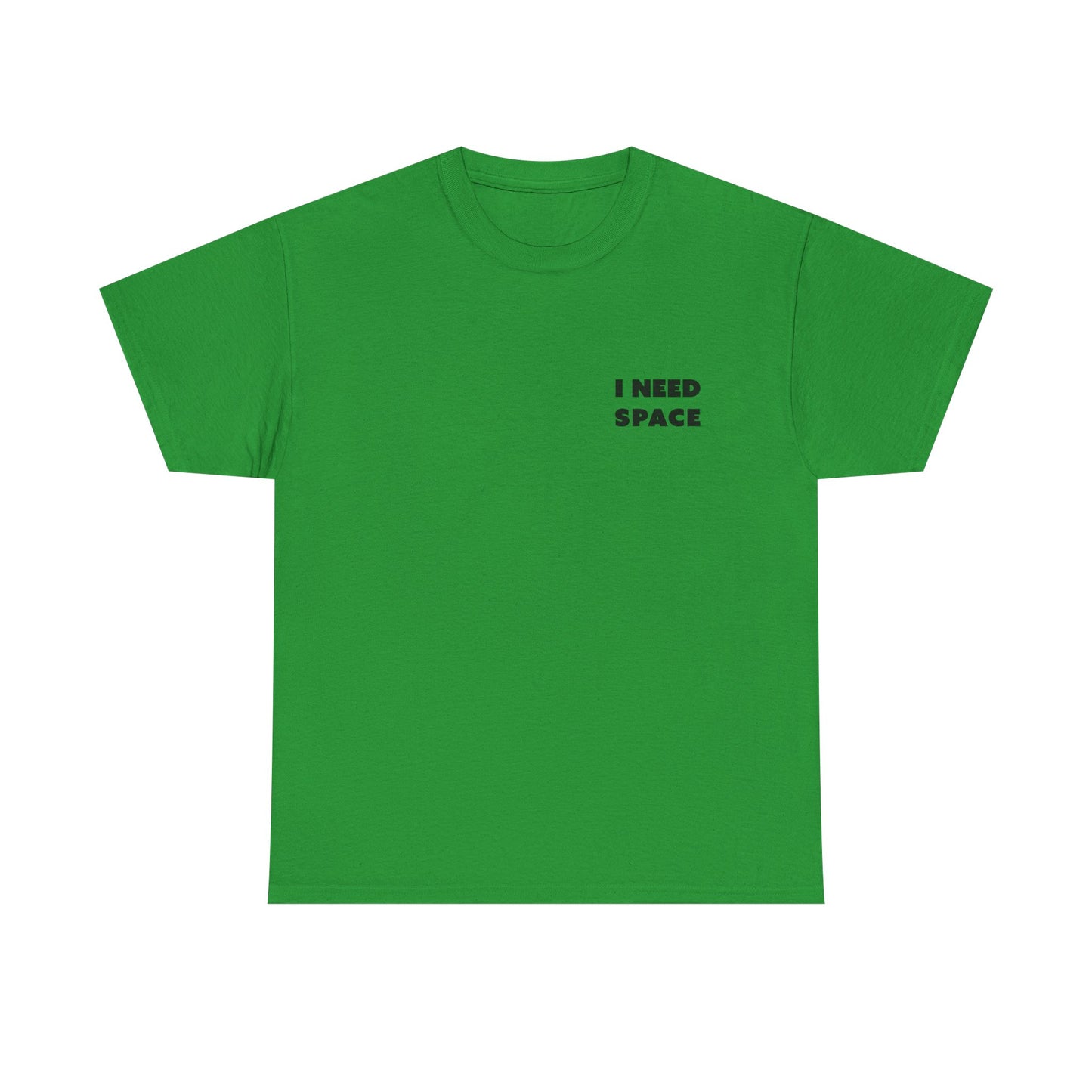 I Need Space Unisex-T-Shirt aus schwerer Baumwolle – lässiges T-Shirt mit Grafik für den Alltag
