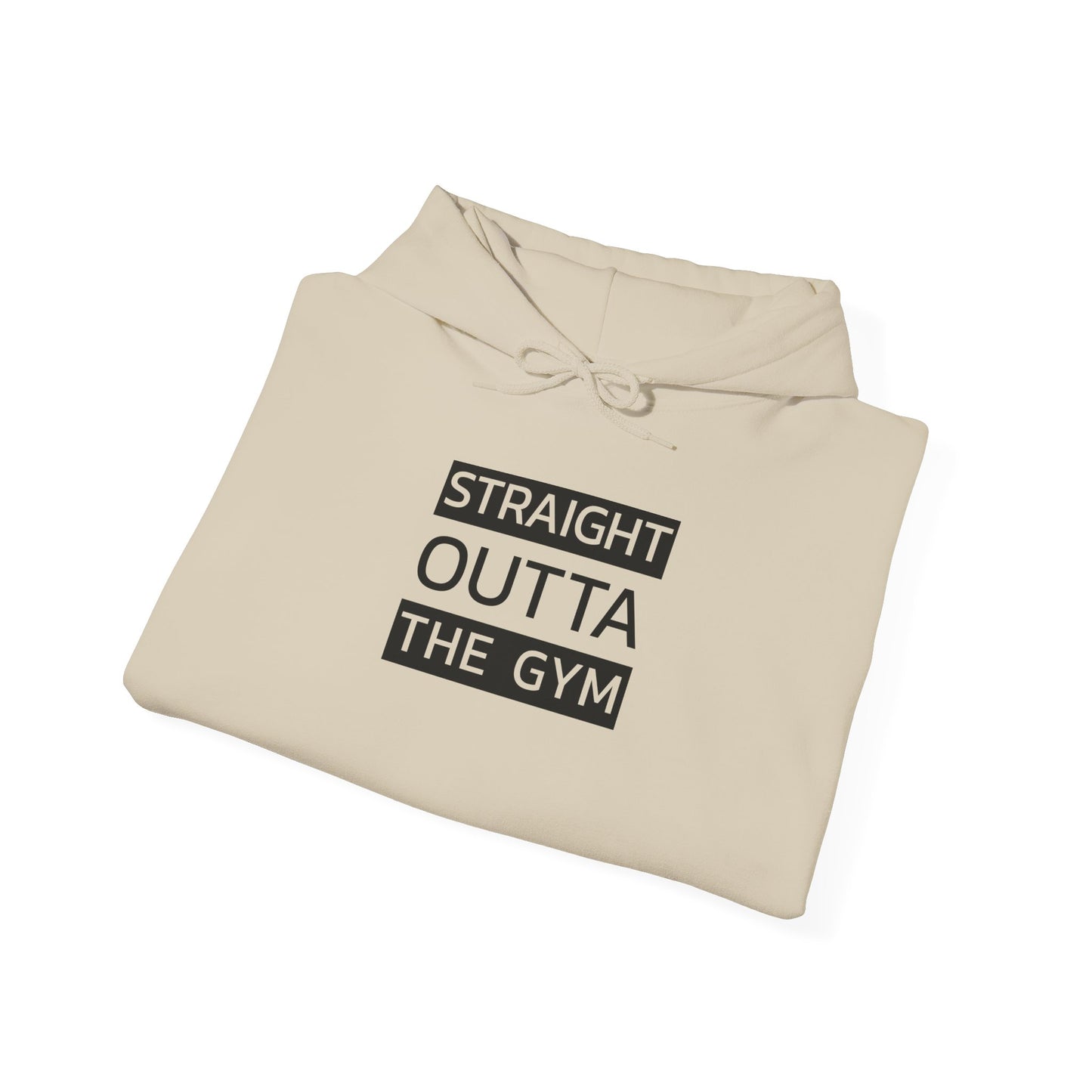 Straight Outta The Gym Unisex Heavy Blend™ Hoodie - Fitness-Motivations-Sweatshirt