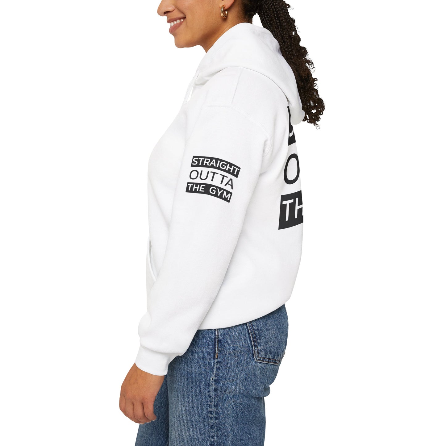 Straight Outta The Gym Unisex Heavy Blend™ Hoodie - Fitness-Motivations-Sweatshirt
