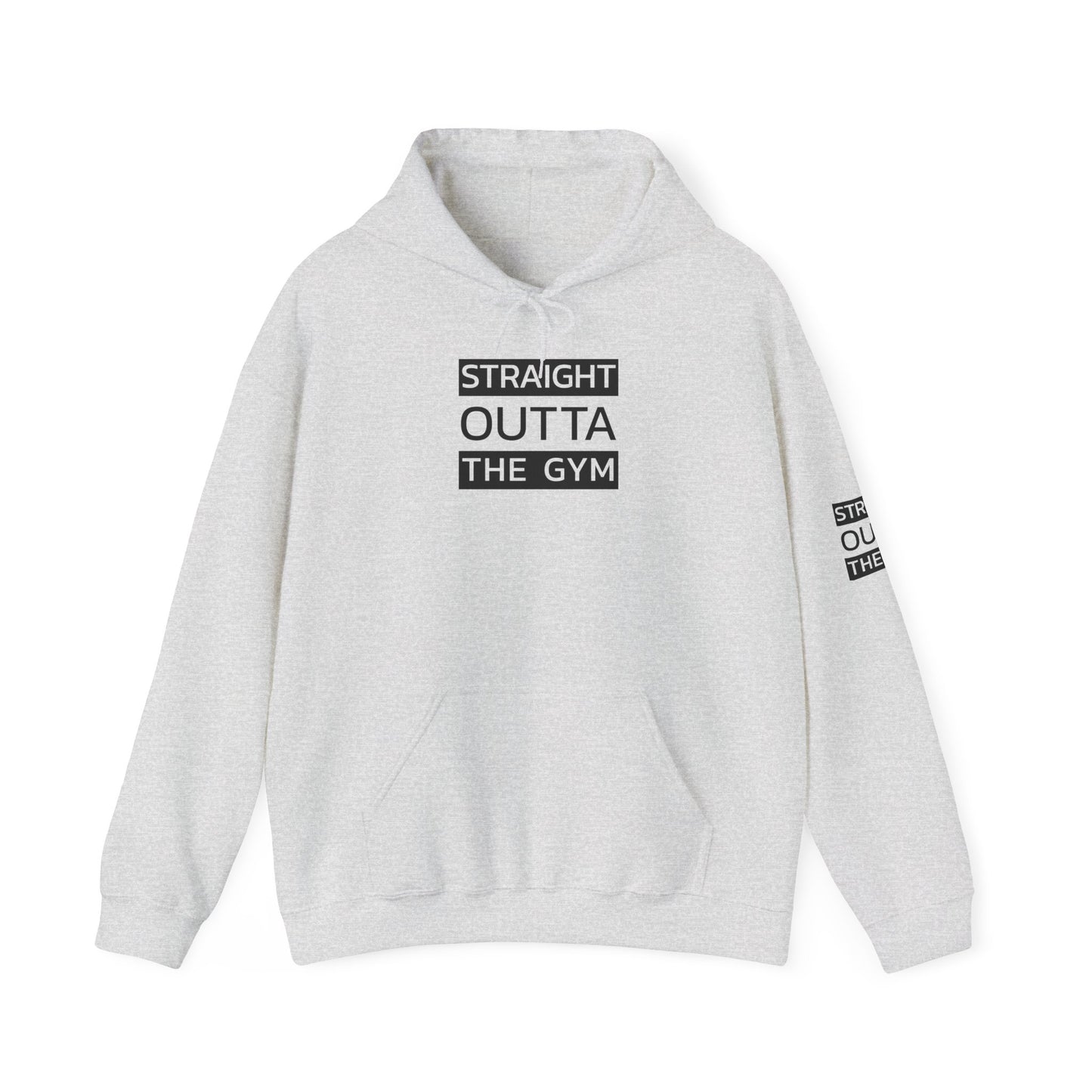 Straight Outta The Gym Unisex Heavy Blend™ Hoodie - Fitness-Motivations-Sweatshirt