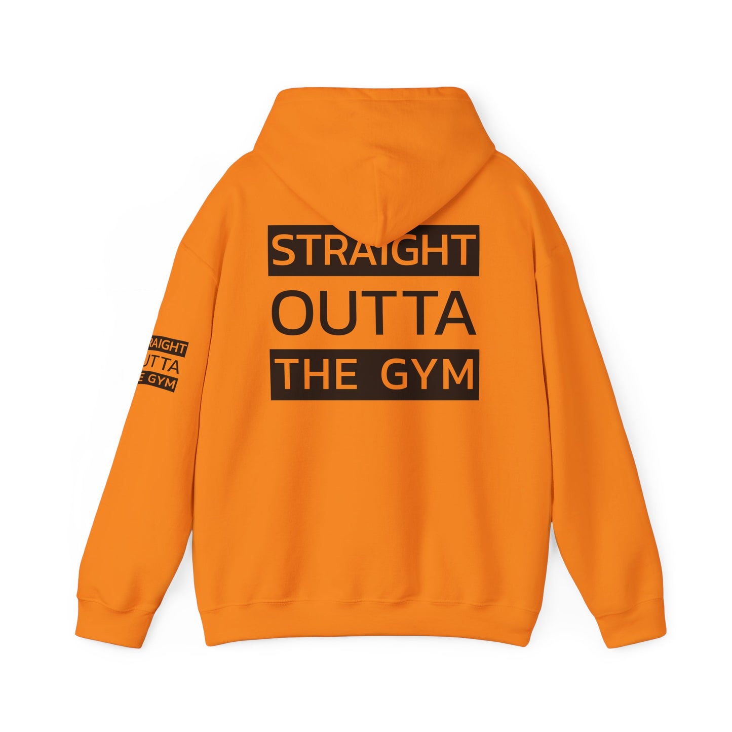 Straight Outta The Gym Unisex Heavy Blend™ Hoodie - Fitness-Motivations-Sweatshirt