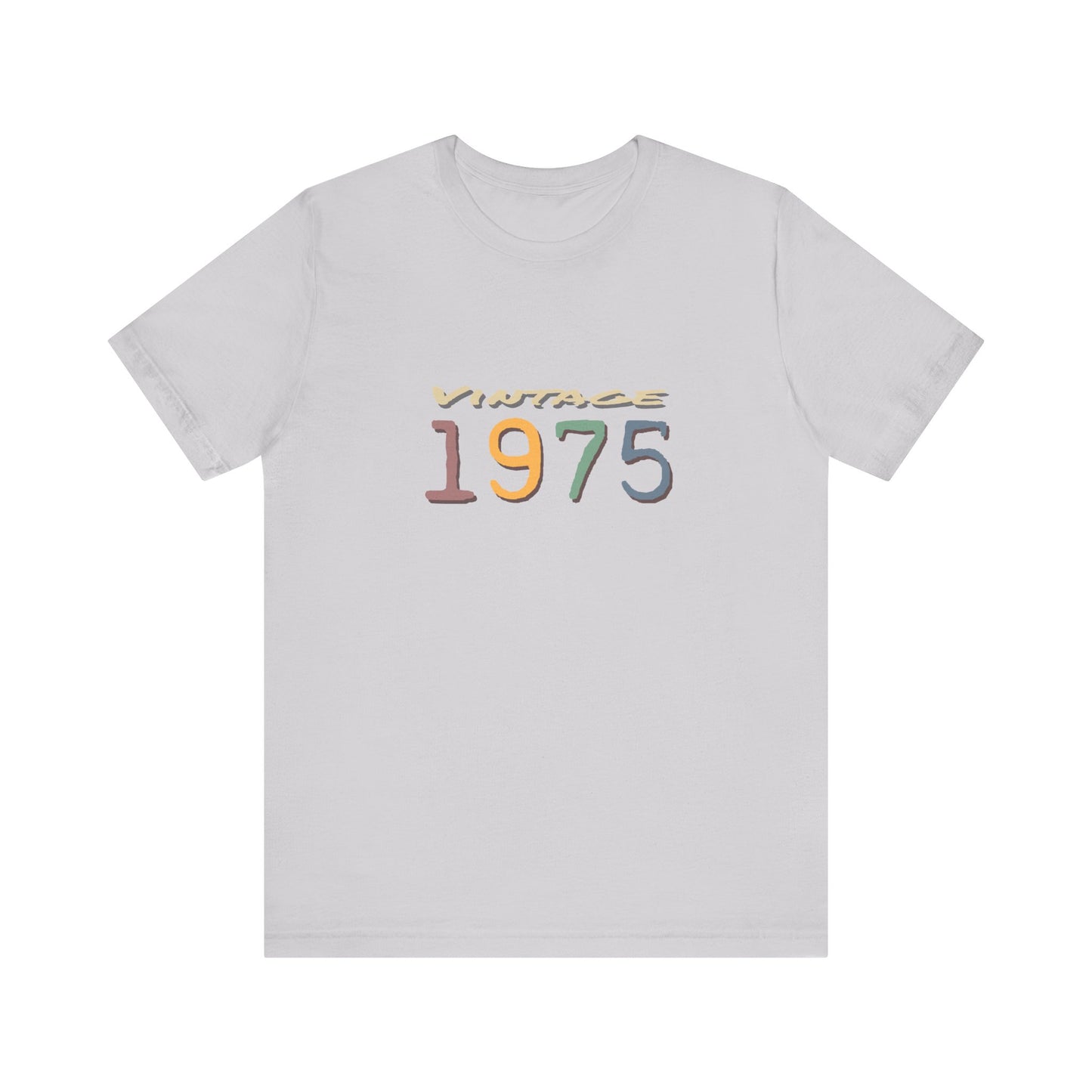Vintage 1975 Unisex T-Shirt - Retro Grafik T-Shirt