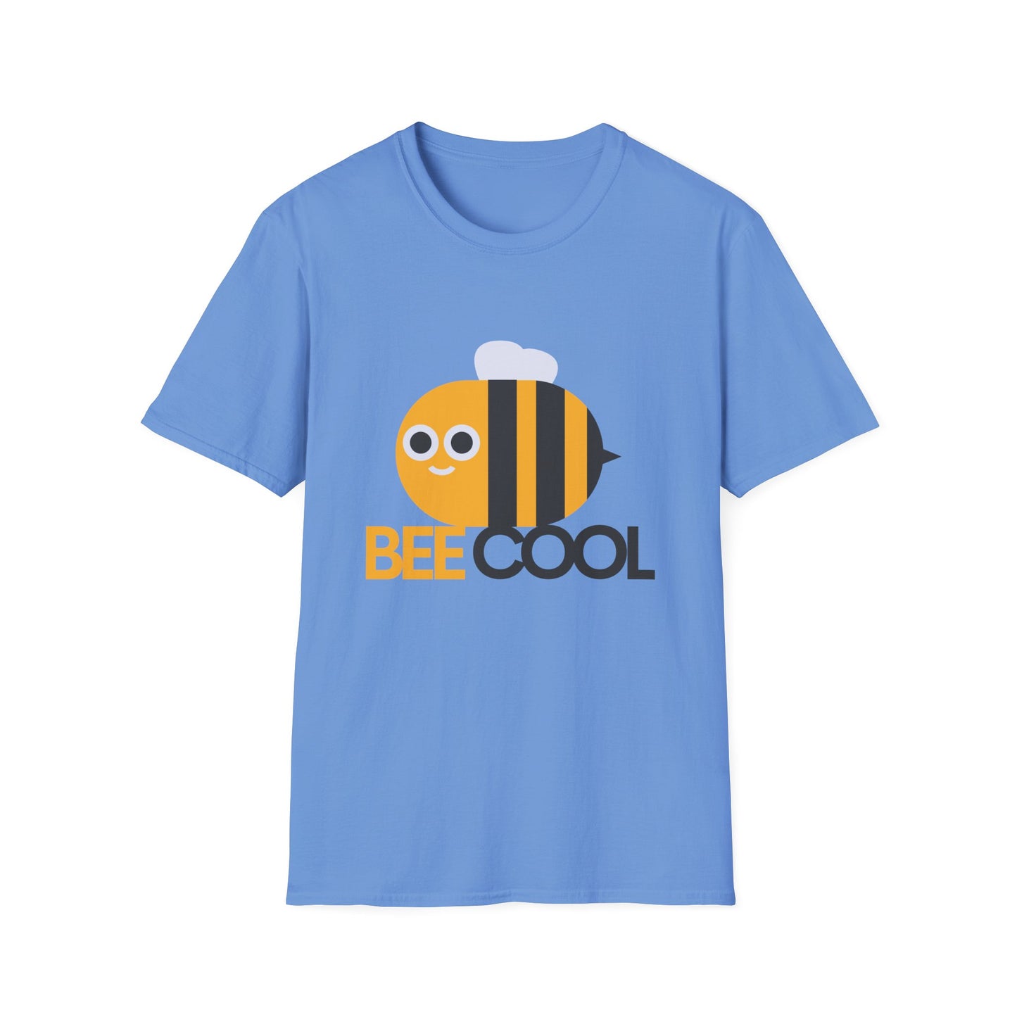 Bee Cool Unisex Softstyle T-Shirt - Lustiges und verspieltes Bienendesign 