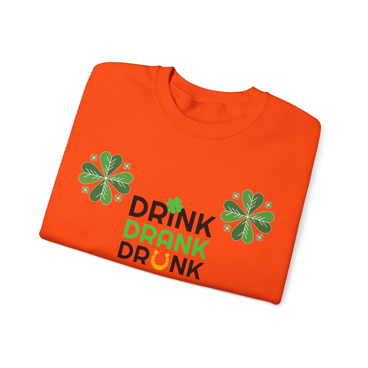 St. Patricks Day Getränk Crewneck Sweatshirt