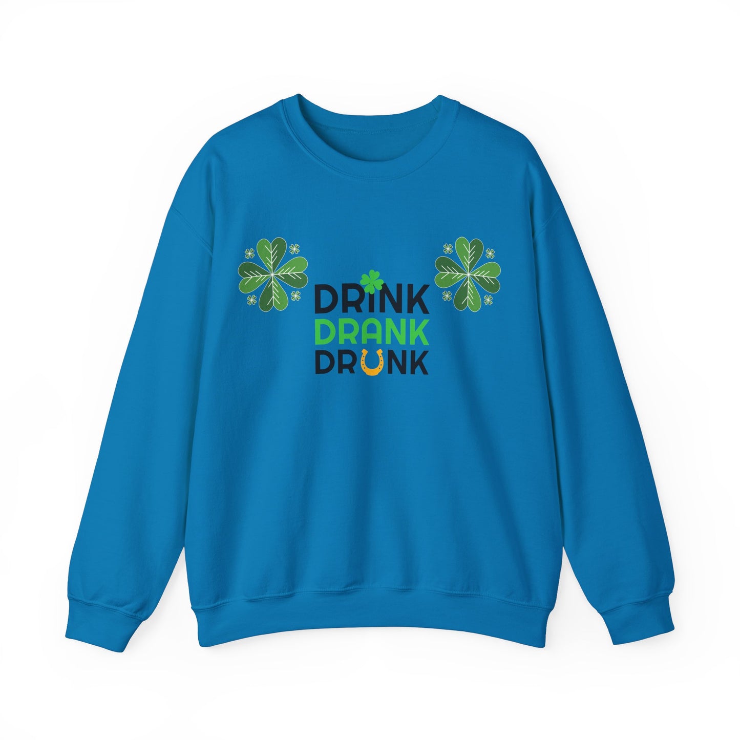 St. Patricks Day Getränk Crewneck Sweatshirt