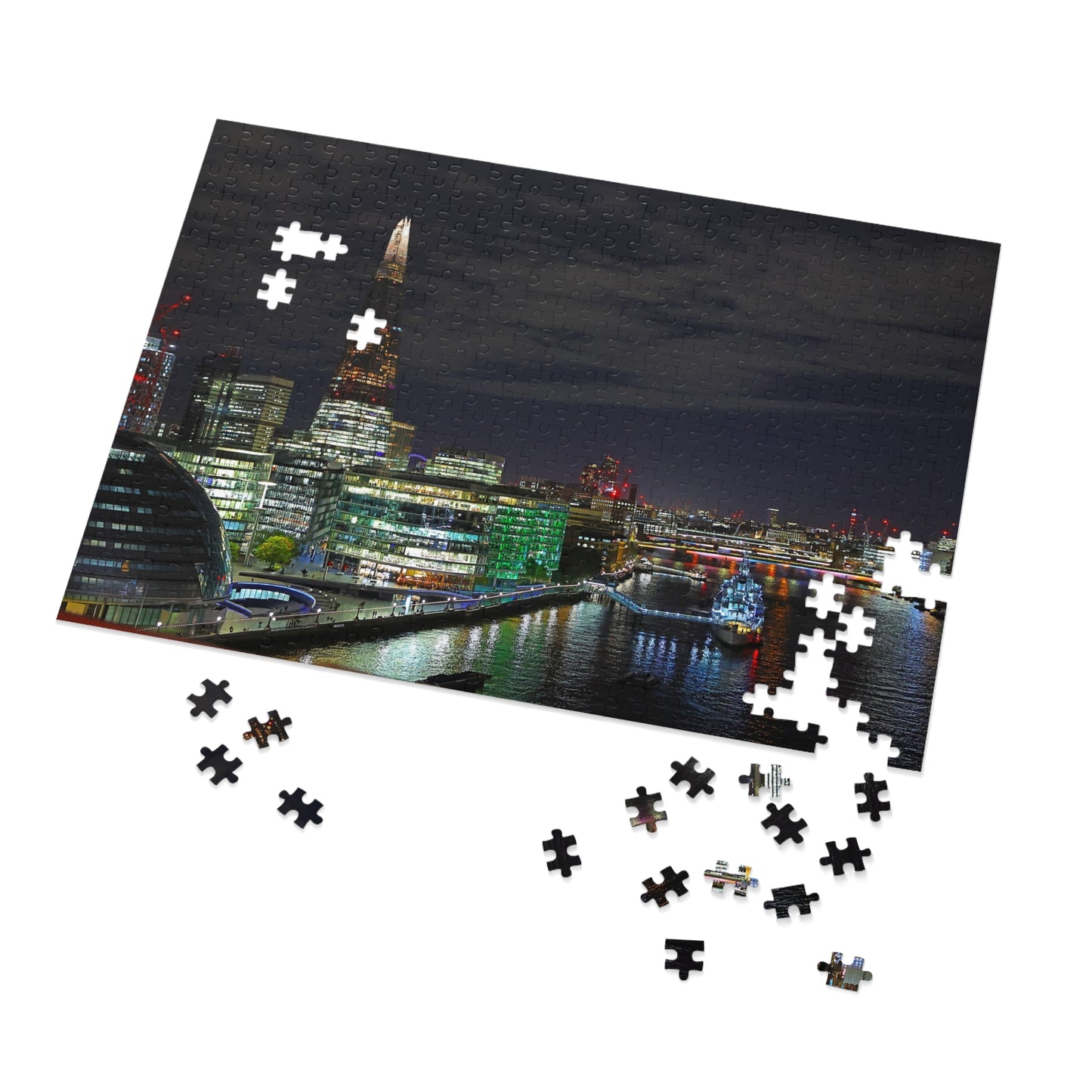 Puzzle Paysage nocturne de Londres