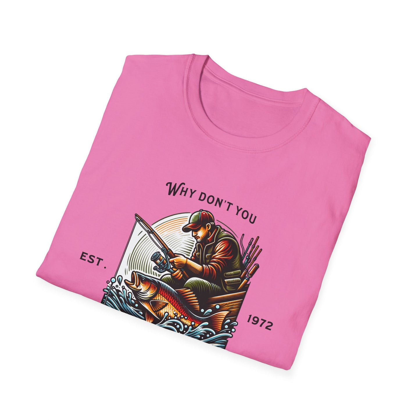 T-Shirt mit Grafik für Fischer – „Check Out My Flies“ Outdoor-T-Shirt